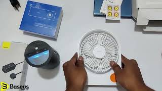 Baseus Fan Serenity Desktop Fan Pro Unboxing Video [upl. by Frangos734]