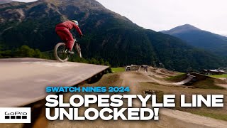 GoPro The Slopestyle Line is Unlocked  Swatch Nines 2024 [upl. by Atik140]