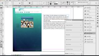 Scrolling Text Frame  Adobe InDesign and DPS [upl. by Pauiie]