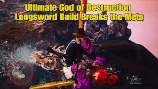 Ultimate God of Destruction Longsword build breaks the Meta for Monster Hunter World Iceborne [upl. by Aivekal]