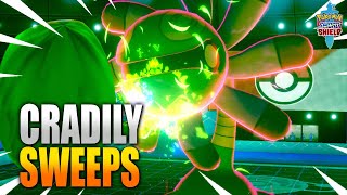 CRADILY SWEEPS  Pokemon Sword and Shield VGC 2021 [upl. by Anahs]