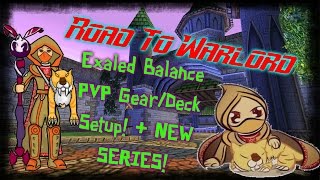 Wizard101 BEST Exalted Balance PVP GearDeck Setup  NEW SERIES [upl. by Jody391]