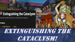 Extinguishing the Cataclysm Wow Achievement  Horde  World Event Midsummer [upl. by Ydarg784]