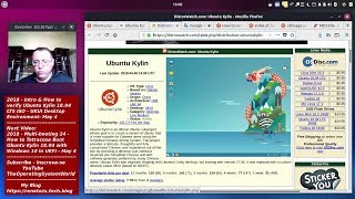 2018  Intro amp How to verify Ubuntu Kylin 1804 LTS ISO  UKUI Desktop Environment  May 4 [upl. by Arualana578]