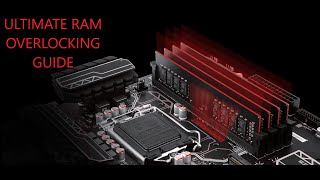 ULTIMATE RAM OVERCLOCKING GUIDE Improve FPS and Performance [upl. by Garlanda]