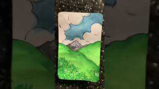 Mini card art foryou foryoushortsvideo art minicard viralshort ArtsofLabonno [upl. by Einwat115]