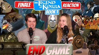 KORRA FINALLY FACES AMON  KORRA BOOK 1 FINALE  Legend of Korra Reaction  Episode 12 quotEndgamequot [upl. by Anirbus]