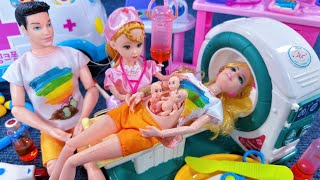 10 Minutes Satisfying with Unboxing Pregnant Woman First Aid Delivery Play Set ASMR  Review Toys [upl. by Lyrak]