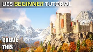 Unreal Engine 5 Beginner Tutorial  UE5 Starter Course [upl. by Suidualc]