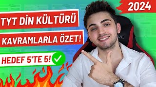 2024 TYT DİN KAVRAMLARLA SON TEKRAR 🔥 Bunları Bilmeden Sınava Girme  yks tyt [upl. by Alel]