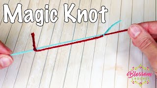 The Magic Knot  Securely Join Your Yarn Beginner Crochet Tips [upl. by Howell]