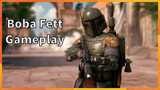 Boba Fett Gameplay Star Wars Battlefront 2 [upl. by Anma998]