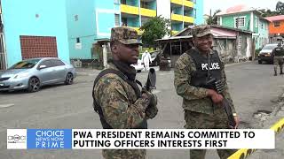 POLICE WELFARE ASSOCIATION PWA PRESIDENT REMAINS COMMITTED TO PUTTING OFFICERS INTERESTS FIRST [upl. by Ikkaj404]