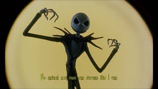 The Nightmare Before ChristmasJacks Lament Lyrics HD [upl. by Retsek187]