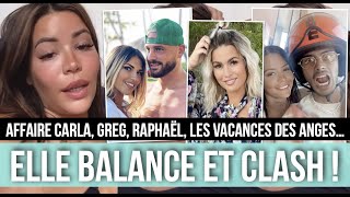 ANGÈLE BALANCE SUR LAFFAIRE CARLA SON EX GREG LES VACANCES DES ANGES SON CLASH AVEC RAPHAËL 💥 [upl. by Avi]