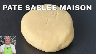 recette facile de pate sablée maison [upl. by Wolfram]