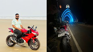 Mandarmani to Digha tour  super bike 🚀  the moto pilot [upl. by Nomelif]