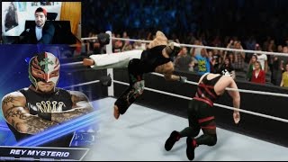 La Furia de Rey Mysterio y su 619  WWE 2K15 Mi Carrera [upl. by Rehpotsirhc261]