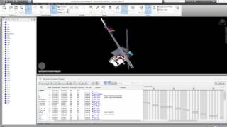 Navisworks Tutorial 12 Beginner Creating and Attaching Multiple Object Animations for Tower Crane [upl. by Nilram]