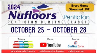 Daniel Casper vs Cameron de Jong  ROUND of 12  NuFloors Penticton Curling Classic [upl. by Iadahs]