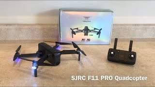 SJRC F11 PRO Drone Review TomTop [upl. by Uile]