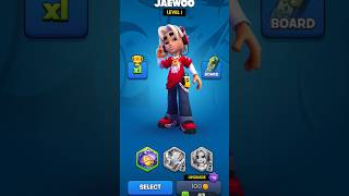 Jaewoo New Character Season6 Subway Surfer City subway subwaysurfers shorts shorts gaming [upl. by Hairacaz341]