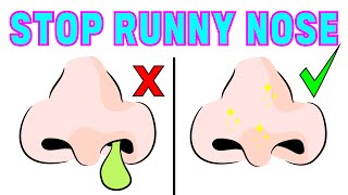 How to Stop a Runny Nose Instantly [upl. by Ardnoid]