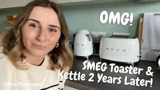 SMEG White Toaster amp Kettle 2 Year Review [upl. by Ahmed647]