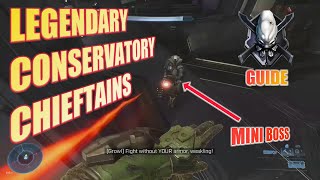 Halo Infinite Conservatory 2 Brute Chieftains Legendary Boss Guide [upl. by Coumas]