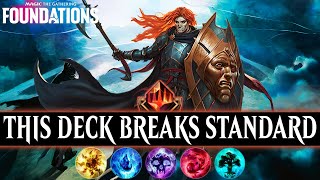 Draw Your Entire Deck And Win On Turn 3  Top 200 Mythic Foundations Standard [upl. by Papagena]