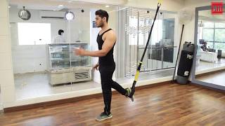 The Right Way To Do TRX Lunges [upl. by Cirded]