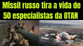 Tragédia para a OTAN míssil russo ceifou a vida de 50 assessores militares de vários países [upl. by Russell]