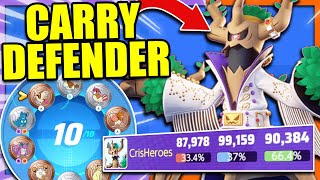 TREVENANT THE 1 CARRY DEFENDER BEST BOOST EMBLEM BUILDS  Pokemon Unite [upl. by Moulden]