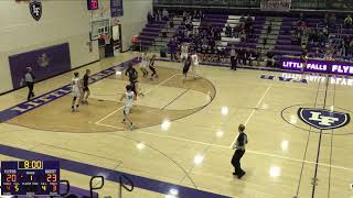 Little Falls High School vs Holdingford High School Mens JV Basketball [upl. by Bryce761]