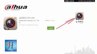 Dahua Mobile App gDMSS P2P  ربط كاميرات مراقبة داهوا بالجوال [upl. by Dorthea]