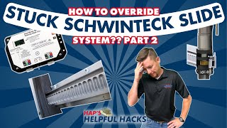 How To Manually Override Your Schwintek RV Slide [upl. by Enilkcaj]