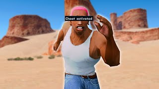 Is It Possible To Beat GTA San Andreas With All Cheats Activated [upl. by Eustis154]