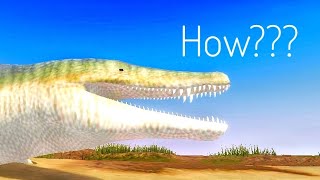 how to become a land fish Dinosaur World Mobile Roblox [upl. by Annovad]