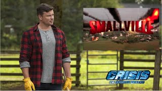 Tom Welling Crisis Cameo WITH Smallville Theme Song HD [upl. by Starlin852]