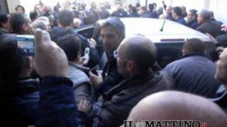 Arrestato Michele Zagaria immagini esclusive del boss che esce dal bunker [upl. by Talyah512]