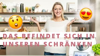 🧑‍🍳😍 Küchen Roomtour So schaffen wir Ordnung und Stauraum in unseren Küchenschränken [upl. by Rosamond626]