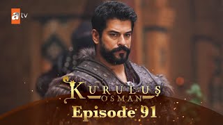 Kurulus Osman Urdu  Season 4 Episode 91 [upl. by Nollid]