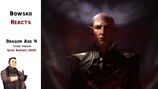 Bowskii Reacts Dragon Age 4 Trailer  Game Awards 2020 [upl. by Keavy781]