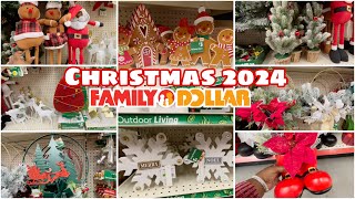 Family Dollar Christmas Decor 2024 amp More [upl. by Soble]