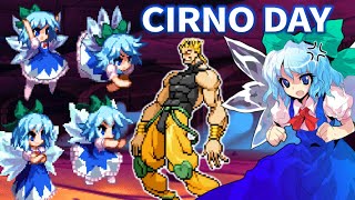 Cirno Spritemod in JoJo HFTF Cirno Day 2022 [upl. by Yseult]