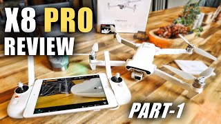 Fimi X8 Pro Drone Review  Part 1  Unboxing Setup Updating amp Comparison [upl. by Hanonew352]