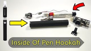 What Is Inside Of Electric Vape  Inside Of Pen Hookah  Ut Source [upl. by Ylsew425]