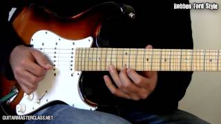 35 Blues Licks Guitar Lesson [upl. by Humo]