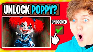 UNLOCKING POPPY In POPPY PLAYTIME NEW SECRET SKIN [upl. by Aketahs]