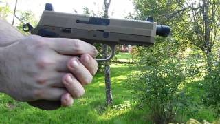 AIRSOFT Teaser FN Herstal FNX45 Tactical Cybergun [upl. by Torry]